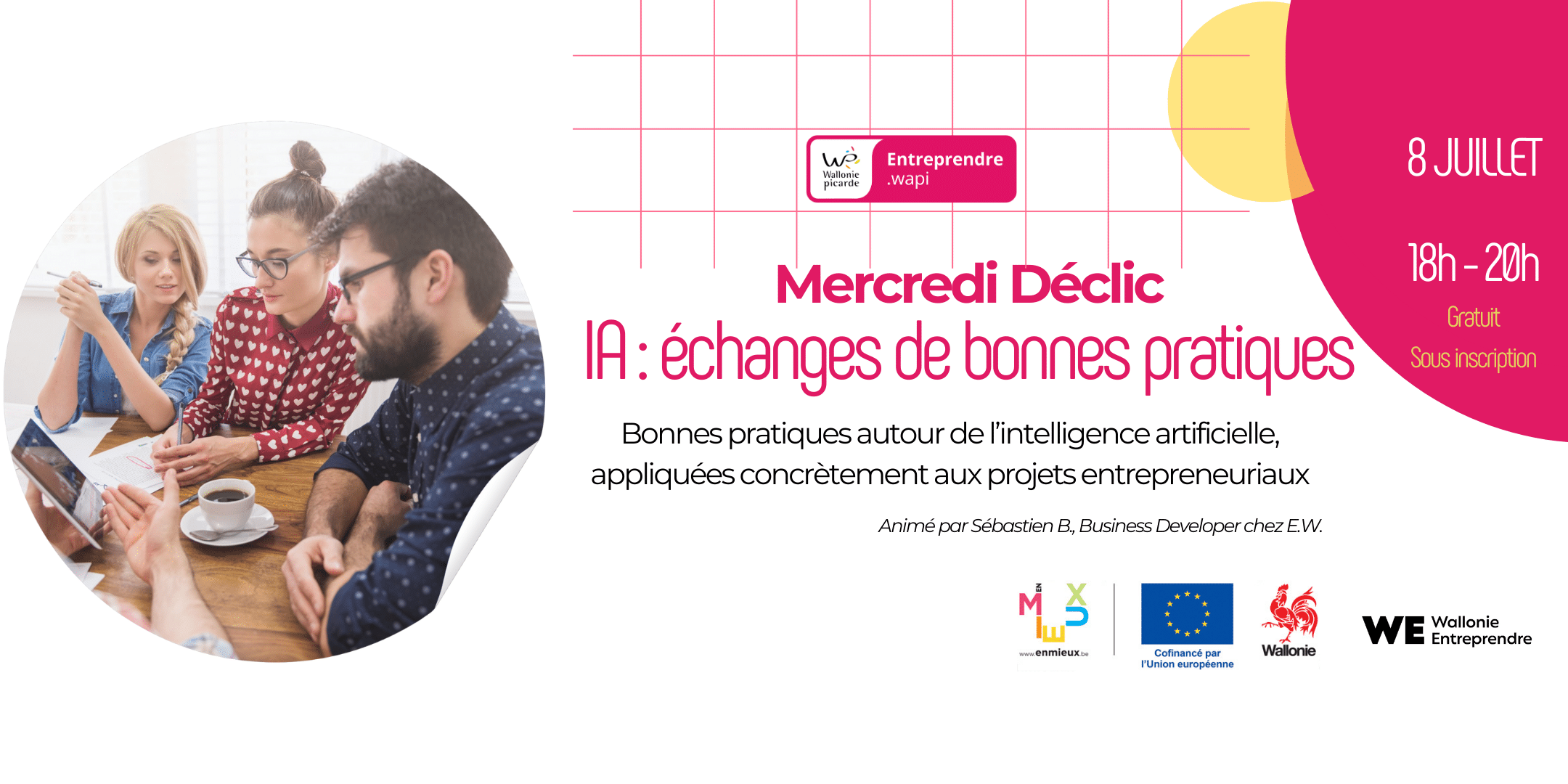 Mercredi Déclic : IA - échanges de bonnes pratiques